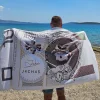 Kapitan Bomba Gadżety|Sportowe > Bardzo duży koc plażowy | Jachaś | za wycieraczką jest dycha 100x180cm