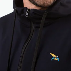 Kapitan Bomba Bluzy > Buza rozpinana dark navy, haft kurvinox żółty