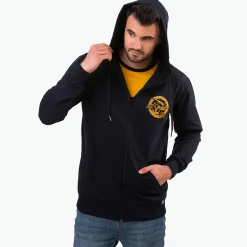 Kapitan Bomba Bluzy > Buza rozpinana dark navy, Kurvinox żółty PREIU