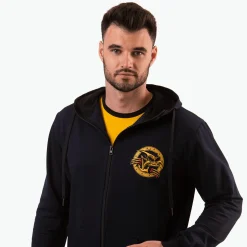 Kapitan Bomba Bluzy > Buza rozpinana dark navy, Kurvinox żółty PREIU