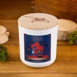 Kapitan Bomba Gadżety > Duża świeca sojowa premium | Solnik | 210 ml