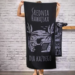 Kapitan Bomba Gadżety|Sportowe > Duży ręcznik kąpielowy | 140×70 | Średnia hawajska dla każdego | idealny na basen