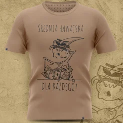 Kapitan Bomba Koszulki > Kozuka beżowa – Średnia hawajka da każdego!