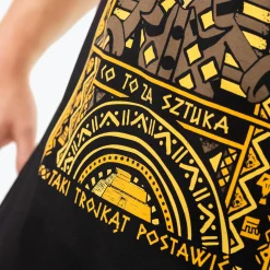 Kapitan Bomba Koszulki > Kozuka czarna – Łęcina – Co to za ztuka taki trójkąt potawić
