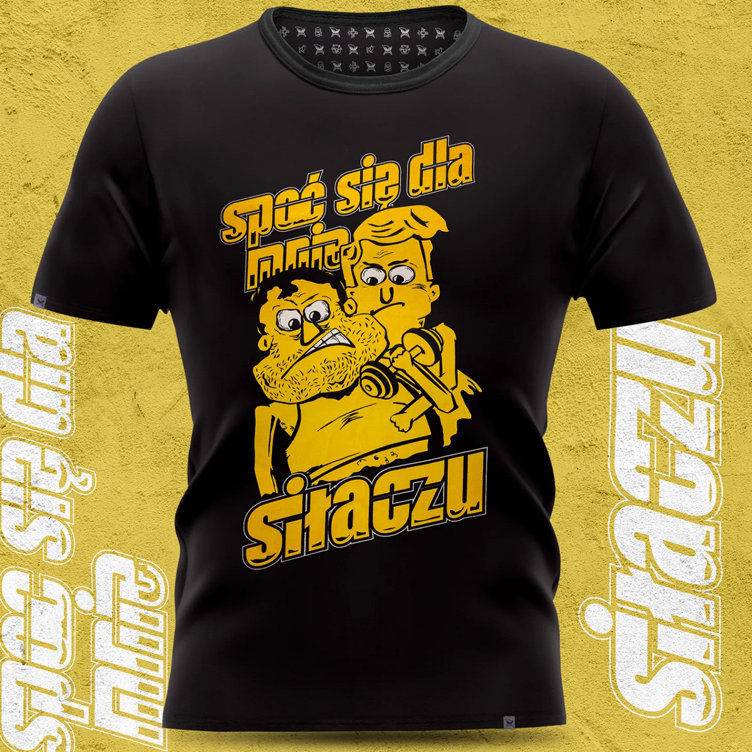Kapitan Bomba Koszulki|Sportowe > Kozuka czarna – poć ię da nie iłaczu