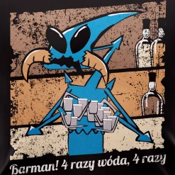 Kapitan Bomba Koszulki > Kozuka ęka – Baran! Cztery razy wóda, cztery razy