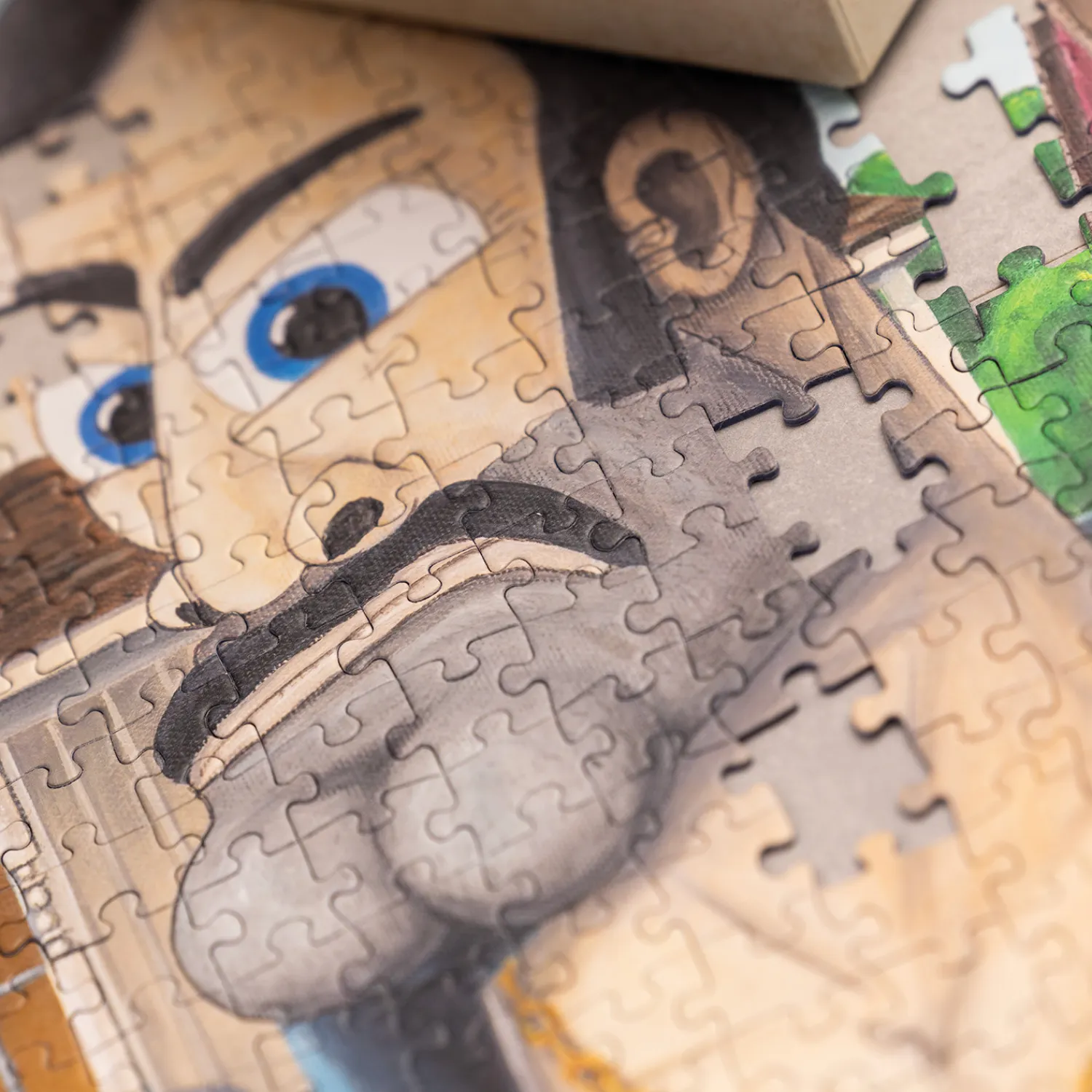 Kapitan Bomba Gadżety > Puzzle – Egzorcysta – American Gothic – koniec amunicji – plus extra magnes.
