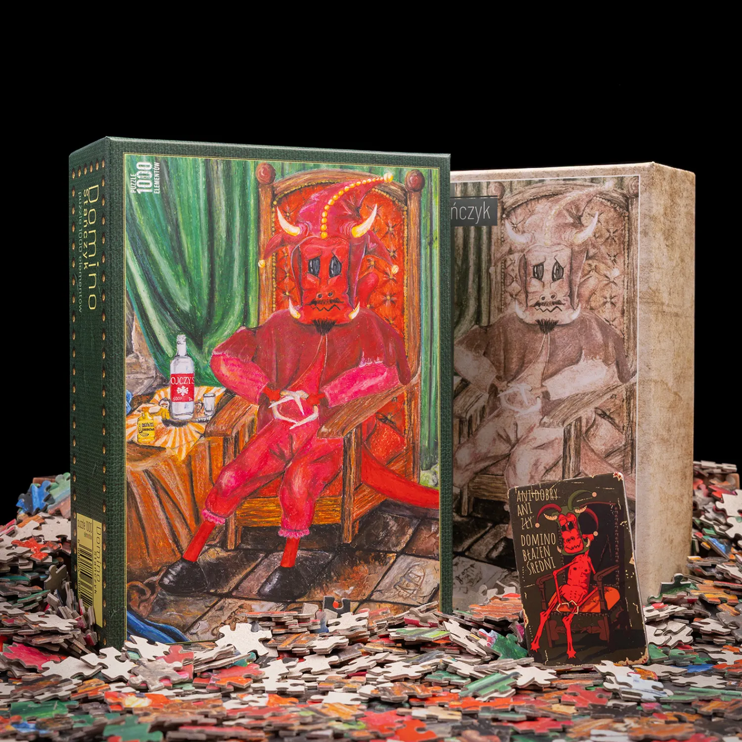 Kapitan Bomba Gadżety > Puzzle 1000 elementów – Egzorcysta – Domino Stańczyk