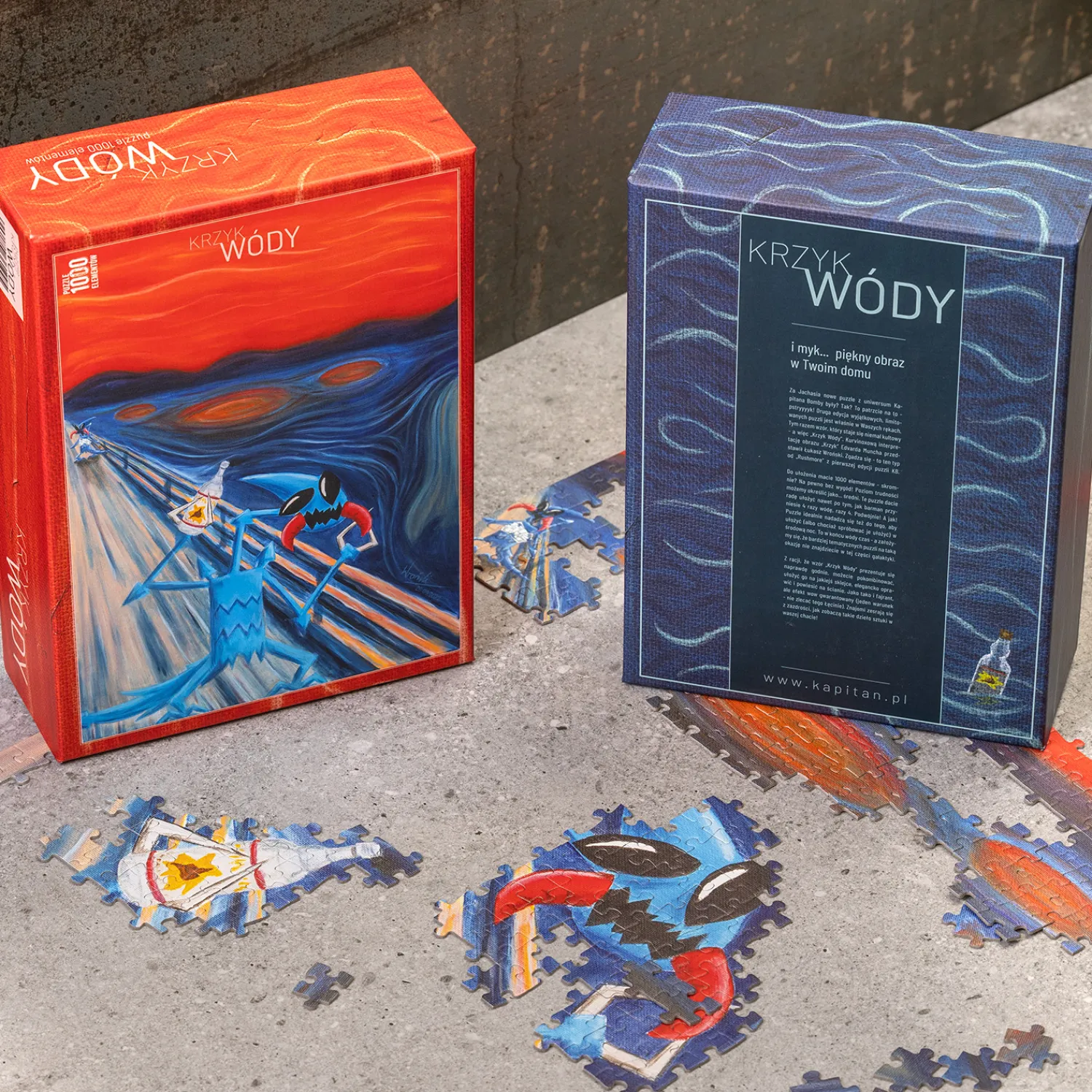 Kapitan Bomba Gadżety > Puzzle 500/1000 elementów – Krzyk wódy