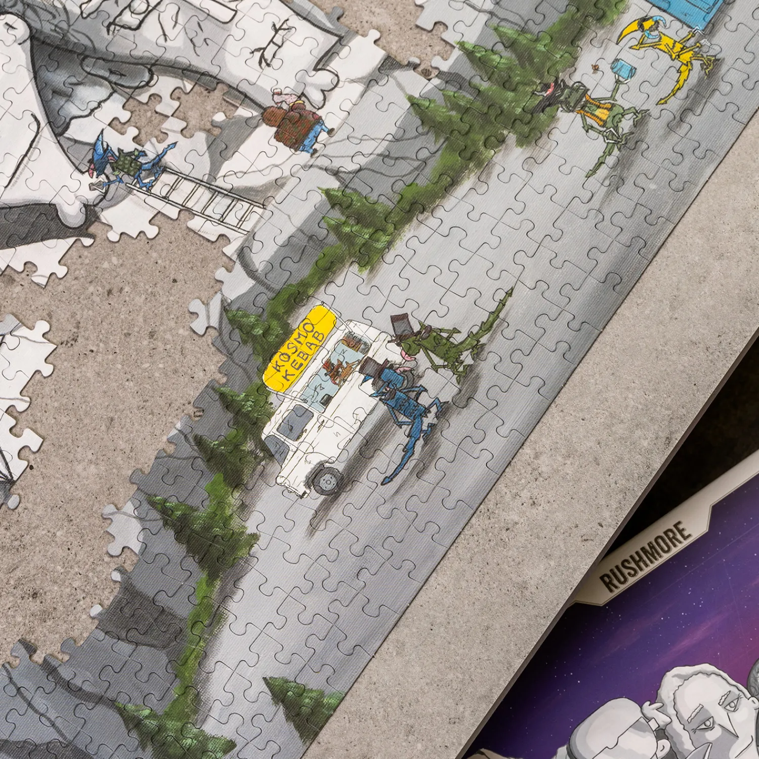 Kapitan Bomba Gadżety > Puzzle 500/1000 elementów – Rushmore