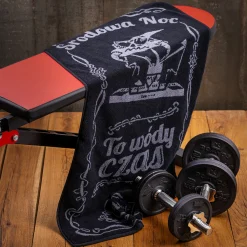 Kapitan Bomba Gadżety|Sportowe > Ręcznik | 50×100 | Środowa noc | idealny na siłownię