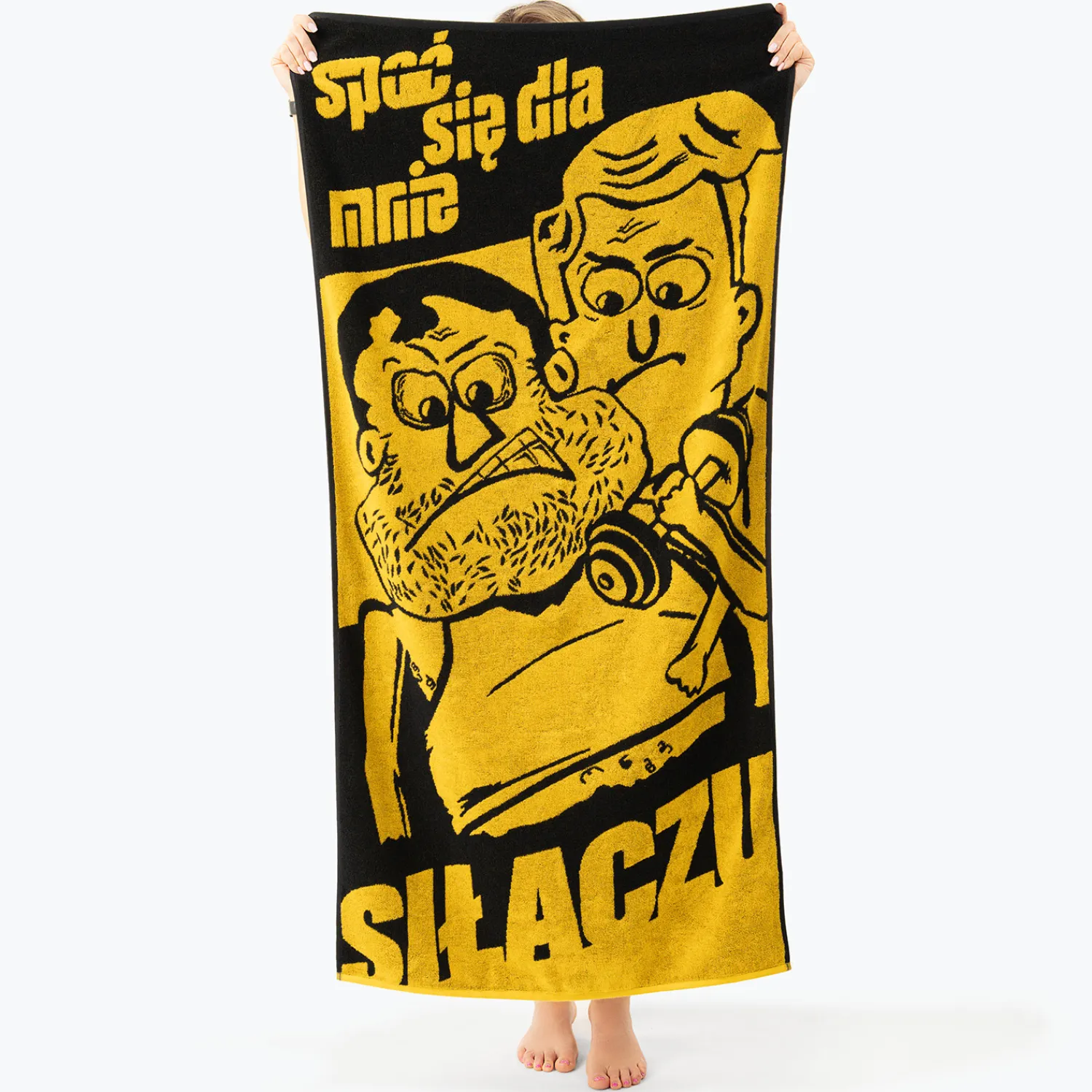 Kapitan Bomba Gadżety|Sportowe > Ręcznik | spoć się dla mnie siłaczu | 2 warianty: 140×70 lub 50×100