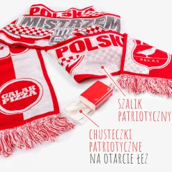 Kapitan Bomba Gadżety|Sportowe > Szalik – Polska mistrzem Polski