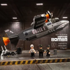 Kapitan Bomba Gadżety > Zestaw klocków – | Orzeł 1 | 3 figurki